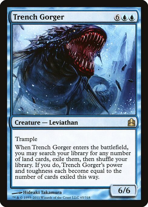 Trench Gorger — art by Hideaki Takamura
