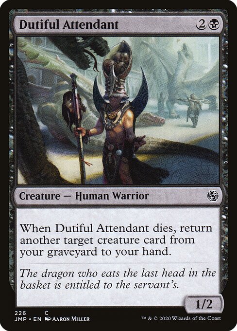 Dutiful Attendant — art by Aaron Miller