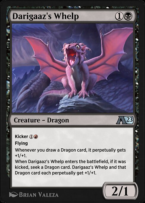 Darigaaz's Whelp — art by Brian Valeza