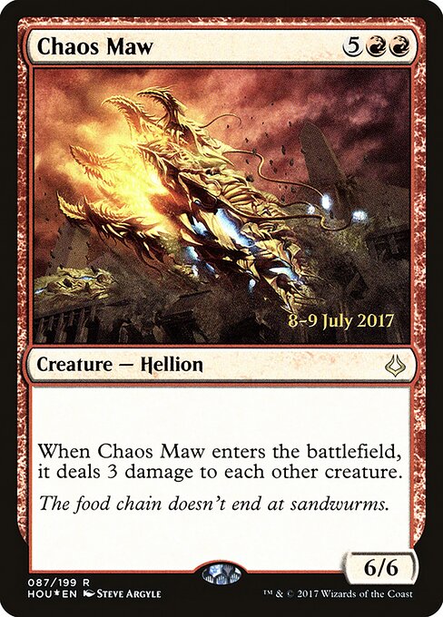 Chaos Maw — art by Steve Argyle