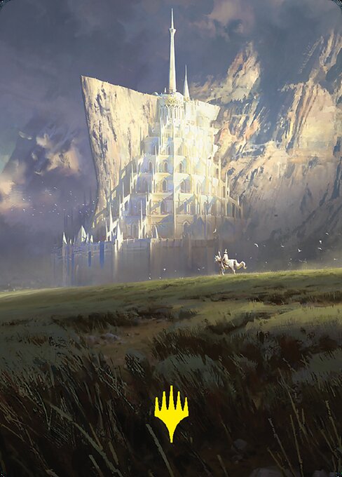 Minas Tirith // Minas Tirith — art by Sean Vo