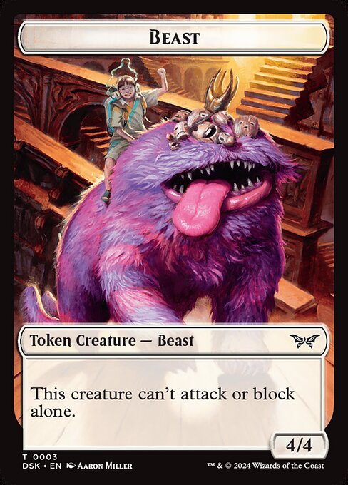 Beast — art by Aaron Miller