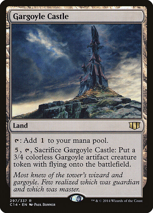 Gargoyle Castle — art by Paul Bonner