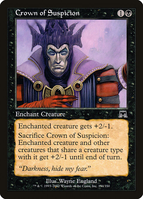 Crown of Suspicion — art by Wayne England