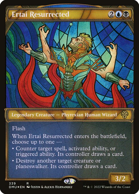 Ertai Resurrected — art by Justin Hernandez & Alexis Hernandez