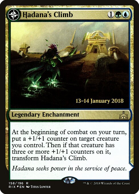 Hadana's Climb // Winged Temple of Orazca — art by Titus Lunter
