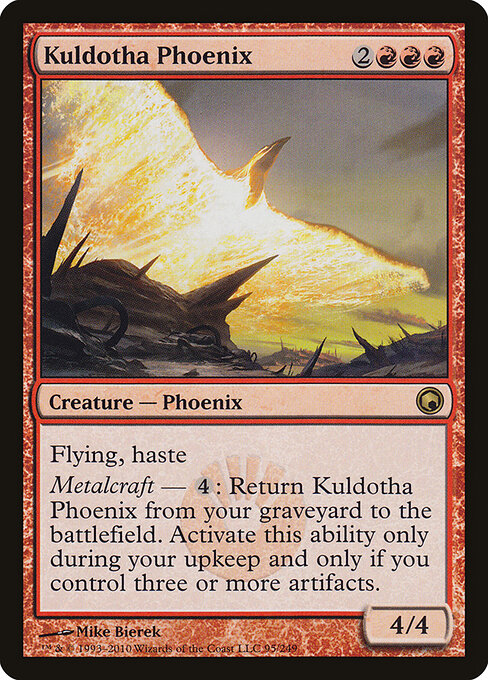 Kuldotha Phoenix — art by Mike Bierek