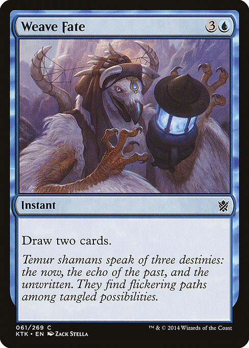 Weave Fate — art by Zack Stella