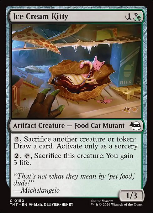 Ice Cream Kitty — art by Maël Ollivier-Henry