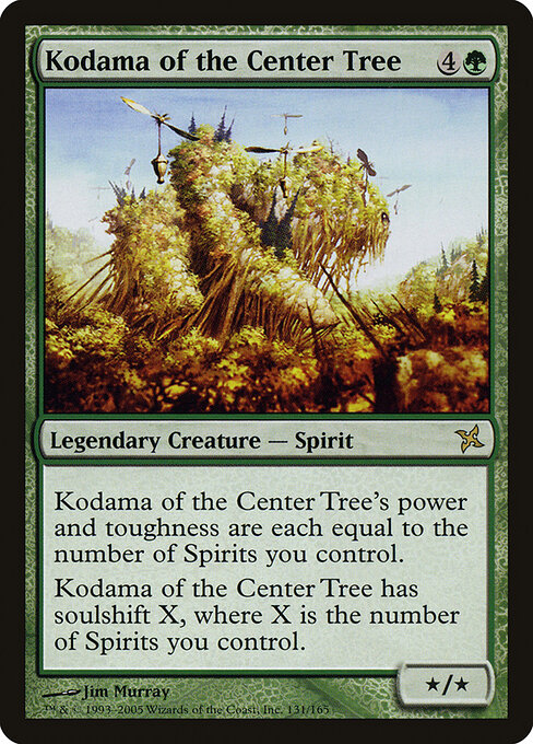 Kodama of the Center Tree — art by Jim Murray