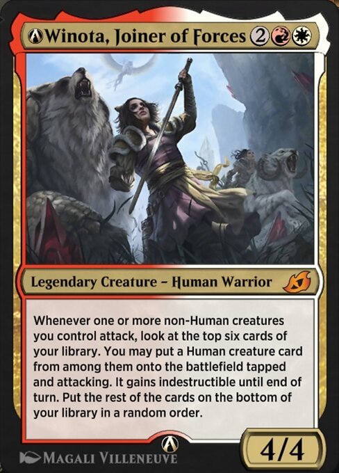 A-Winota, Joiner of Forces — art by Magali Villeneuve