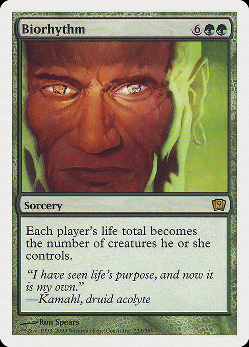 Biorhythm — art by Ron Spears