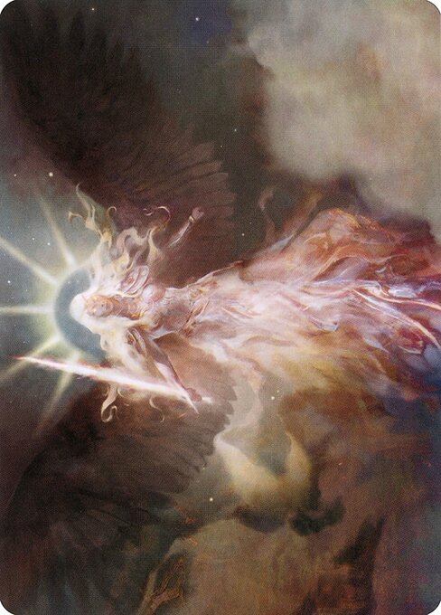 Serra's Emissary // Serra's Emissary — art by Nils Hamm