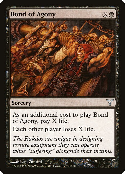 Bond of Agony — art by Luca Zontini