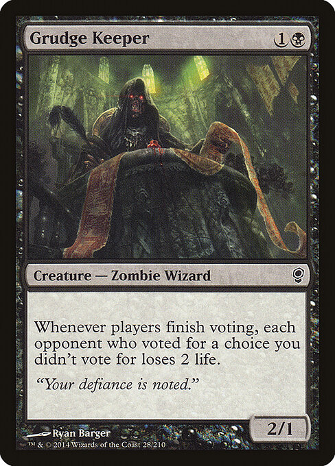 Grudge Keeper — art by Ryan Barger