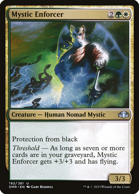 Mystic Enforcer — art by Gary Ruddell