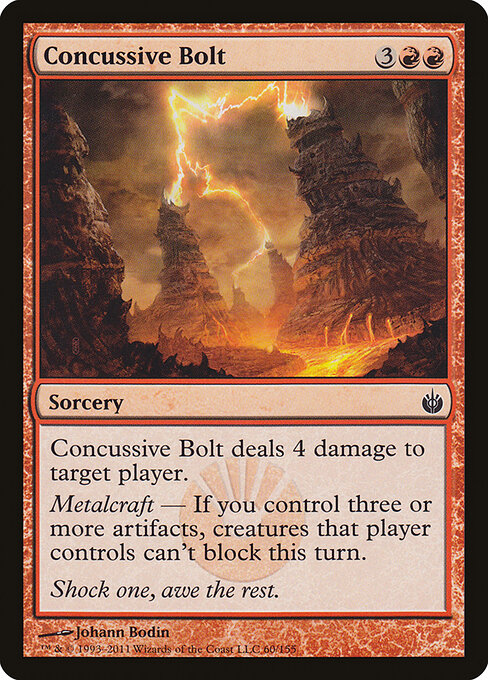 Concussive Bolt — art by Johann Bodin