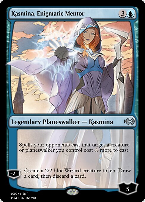 Kasmina, Enigmatic Mentor — art by Mid