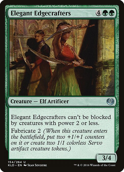 Elegant Edgecrafters — art by Sean Sevestre