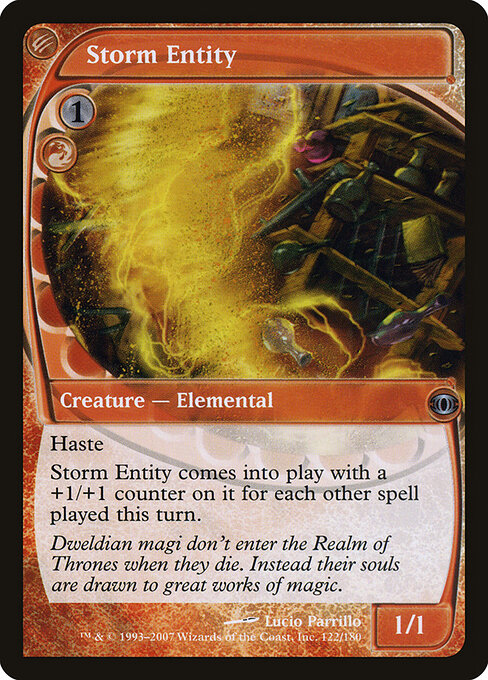 Storm Entity — art by Lucio Parrillo
