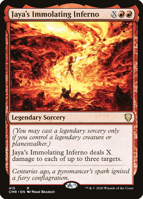 Jaya's Immolating Inferno — art by Noah Bradley