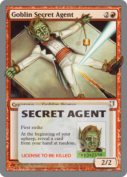 Goblin Secret Agent — art by Tony Szczudlo