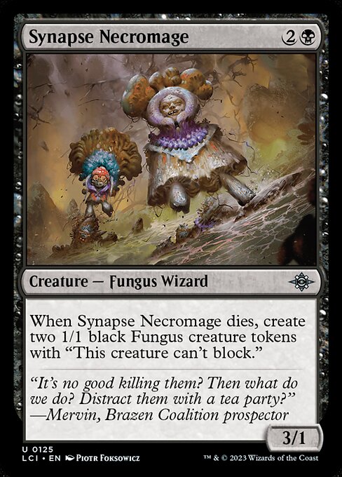 Synapse Necromage — art by Piotr Foksowicz