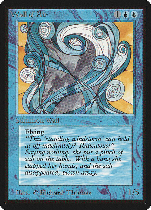 Wall of Air — art by Richard Thomas