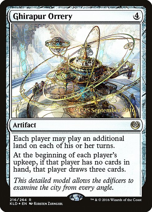 Ghirapur Orrery — art by Kirsten Zirngibl
