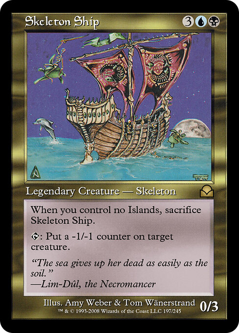 Skeleton Ship — art by Amy Weber & Tom Wänerstrand