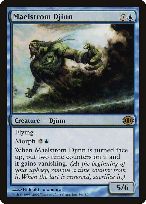 Maelstrom Djinn — art by Hideaki Takamura