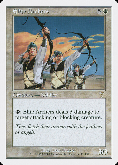 Elite Archers — art by Dan Frazier