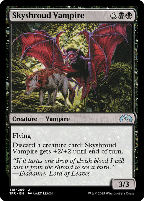 Skyshroud Vampire — art by Gary Leach