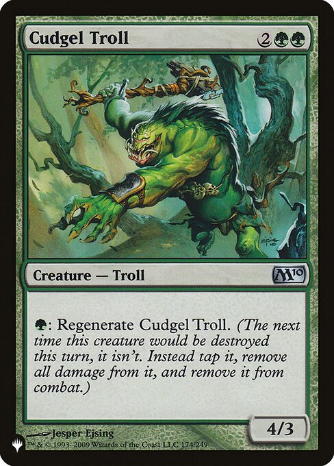Cudgel Troll — art by Jesper Ejsing