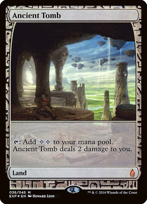 Ancient Tomb — art by Howard Lyon