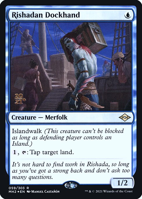 Rishadan Dockhand — art by Manuel Castañón