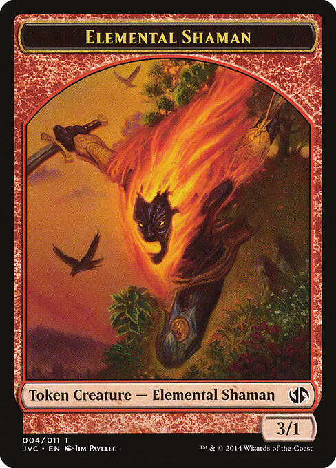 Elemental Shaman — art by Jim Pavelec