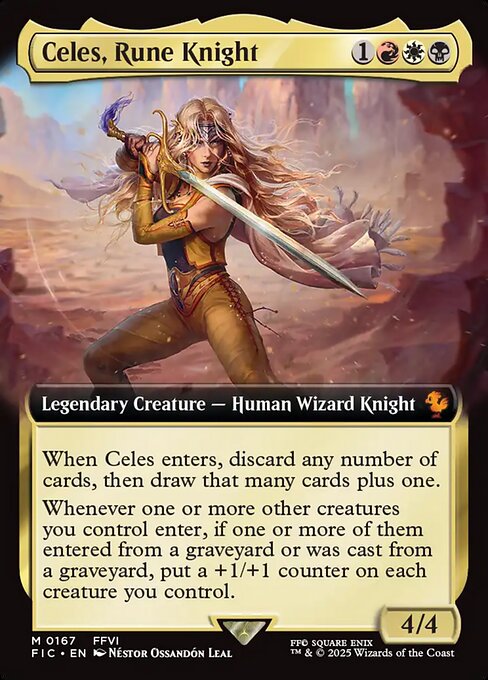 Celes, Rune Knight — art by Néstor Ossandón Leal
