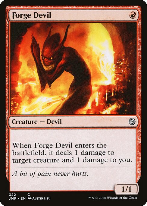 Forge Devil — art by Austin Hsu