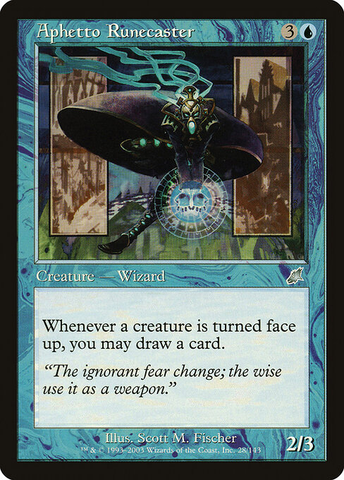 Aphetto Runecaster — art by Scott M. Fischer
