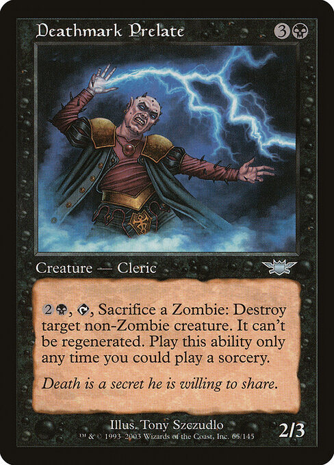 Deathmark Prelate — art by Tony Szczudlo