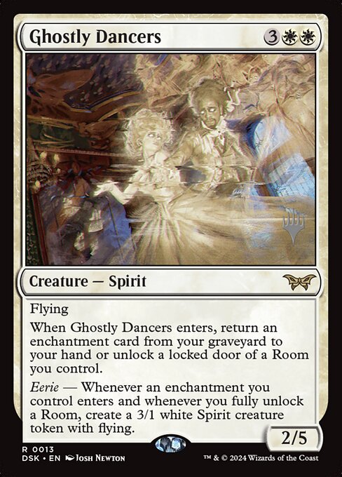 Ghostly Dancers — art by Josh Newton
