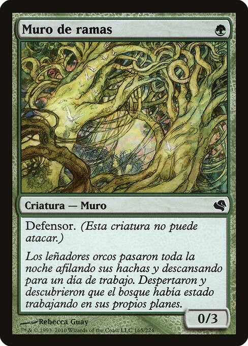Wall of Wood — art by Rebecca Guay