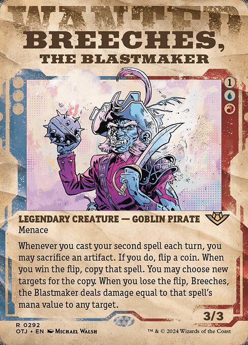 Breeches, the Blastmaker — art by Michael Walsh