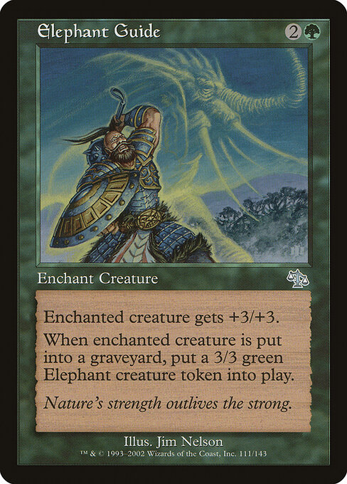 Elephant Guide — art by Jim Nelson