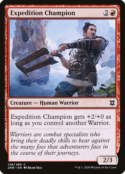 Expedition Champion — art by Bram Sels