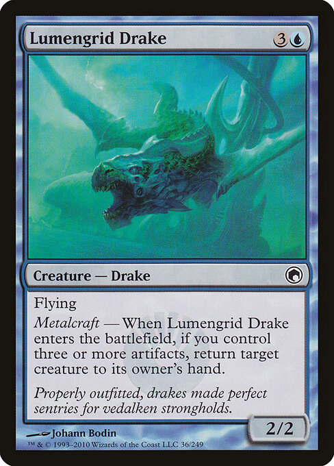 Lumengrid Drake — art by Johann Bodin