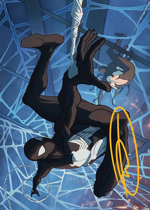 Symbiote Spider-Man // Symbiote Spider-Man — art by Tyler Walpole