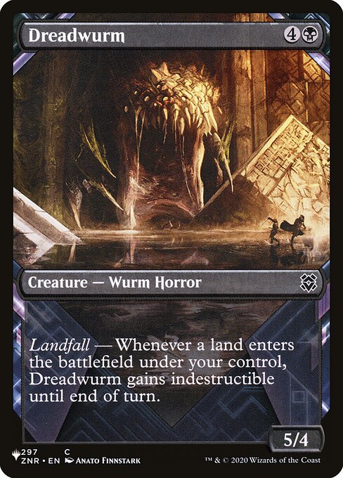Dreadwurm — art by Anato Finnstark