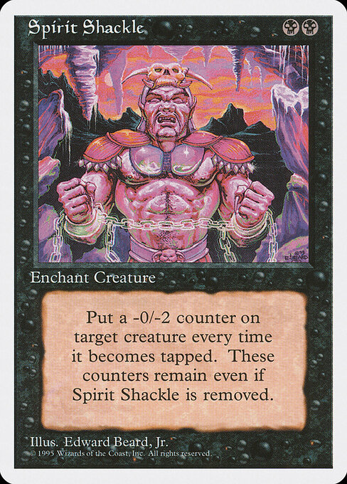 Spirit Shackle — art by Edward P. Beard, Jr.
